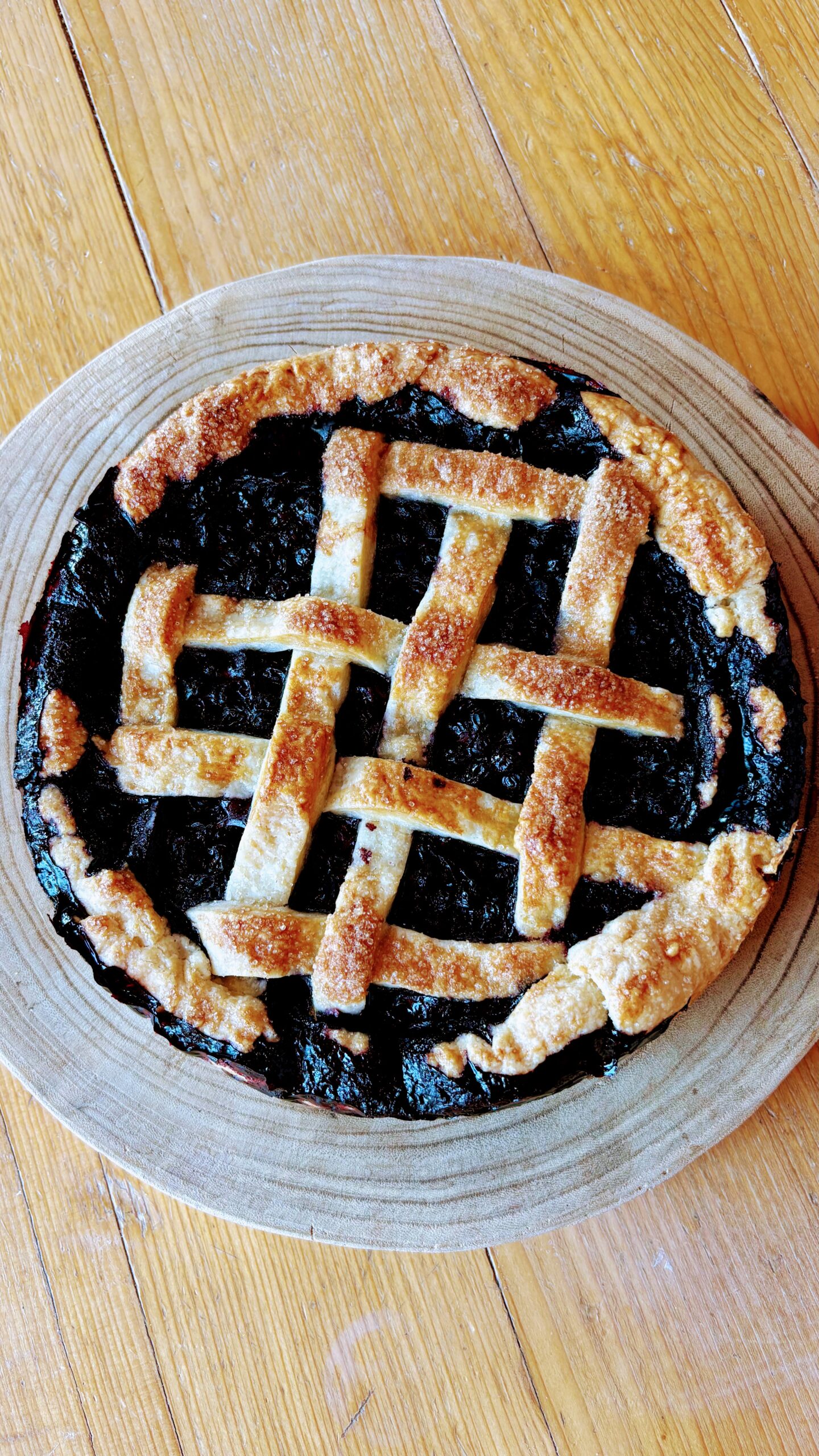 Blueberry Pie ai mirtilli neri di bosco